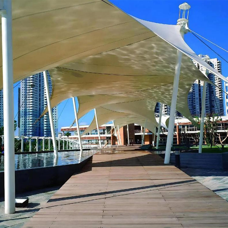 宝清县膜结构景观棚