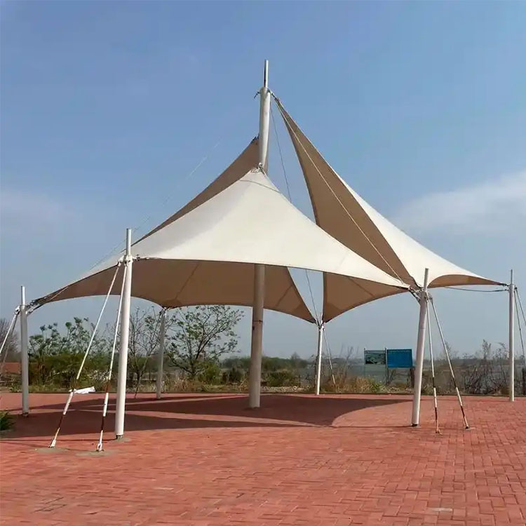 宝清县膜结构景观棚