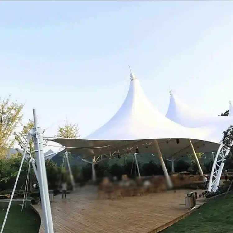 宝清县膜结构景观棚