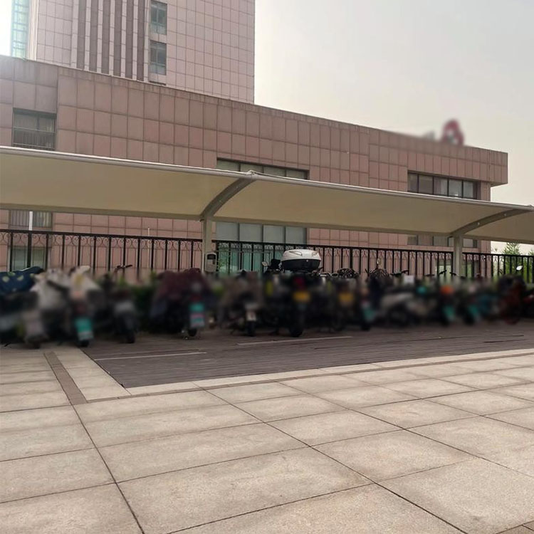 宝清县膜结构电动车棚